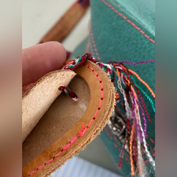 RETIRED * RARE Consuela Guadalupe Leather Convertible Backpack - Picture 12 of 16